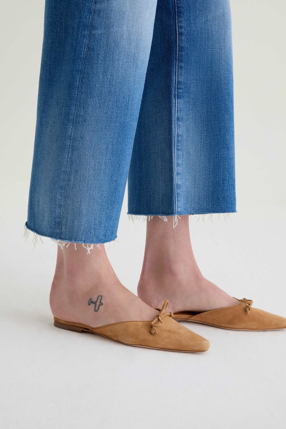 Saige Wide Leg Crop Jeans - 13 Years Allure