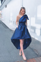 Jacinta Bubble Gown in Liberty Blue Dresses Lucy Laurita - Leiela 