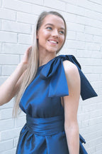 Jacinta Bubble Gown in Liberty Blue Dresses Lucy Laurita - Leiela 