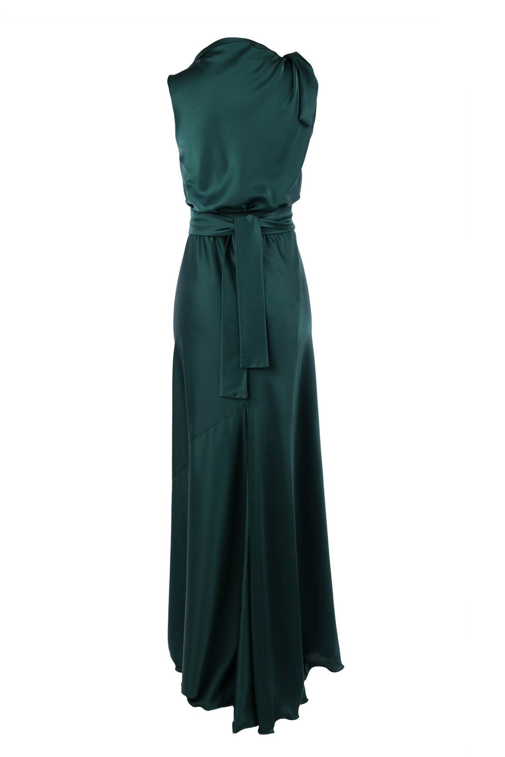 Camilla in Bottle Green Dresses Lucy Laurita - Leiela 